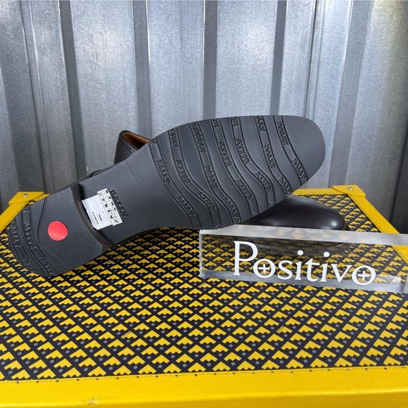 Bally Salfano Chocolate Leather Derby US 11.5 - Picture 5 of 5